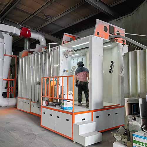 Powder Coating Spray Equipment Compact Workshop Finishing Technology